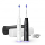 Philips Sonicare White & Black Electric Toothbrushes Series 6500 HX7419/01 Philips Sonicare White & Black Electric Toothbrushes Series 6500 HX7419/01