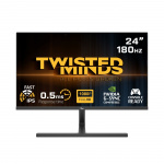 Twisted Minds 24 ,Flat ,FHD ,180Hz, 0.5MS, FAST IPS, HDR ,HDMI2.1 Gaming Monitor