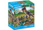 Playmobil T-Rex trace path (71524)