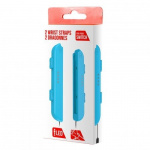 Trade Invaders Pair of Joy-Con Hand Wrist Straps Blue