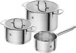 Zwilling TrueFlow, Pot set 3-pcs - Sølv Zwilling TrueFlow, Pot set 3-pcs - Sølv