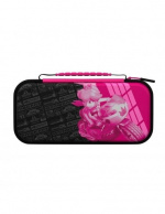 PDP Gaming Travel GLOW Case Grand Prix Peach Licensed Switch