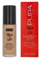 Pupa Milano Pupa Made To Last Total Comfort Foundation SPF10 30 ml #050 Beige Sand