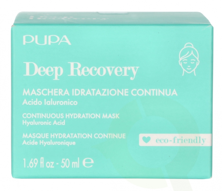 Pupa Milano Pupa Deep Recovery Continuous Hydration Mask 50 ml Hyaluronic Acid