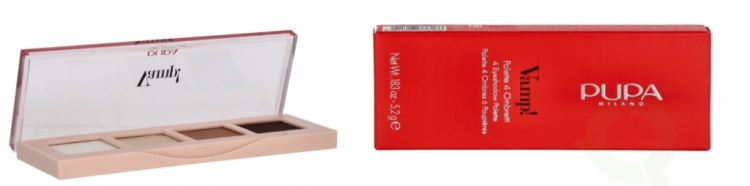 Pupa Milano Pupa Vamp! Palette 4 Ombres 4 g #01 Natural Matt