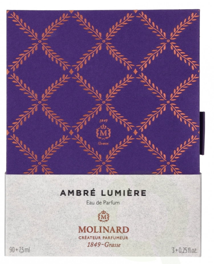 Molinard La Collection Privee Ambre Lumiere Giftset 97.5 ml Edp Spray 90ml/Edp Spray 7,5ml