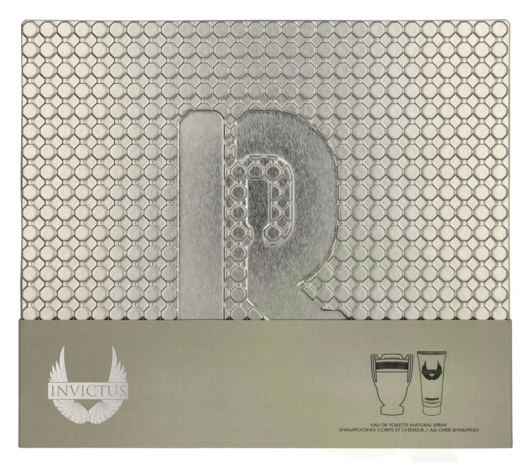 Paco Rabanne Invictus Giftset 200 ml Edt Spray 100ml/Shower Gel 100ml