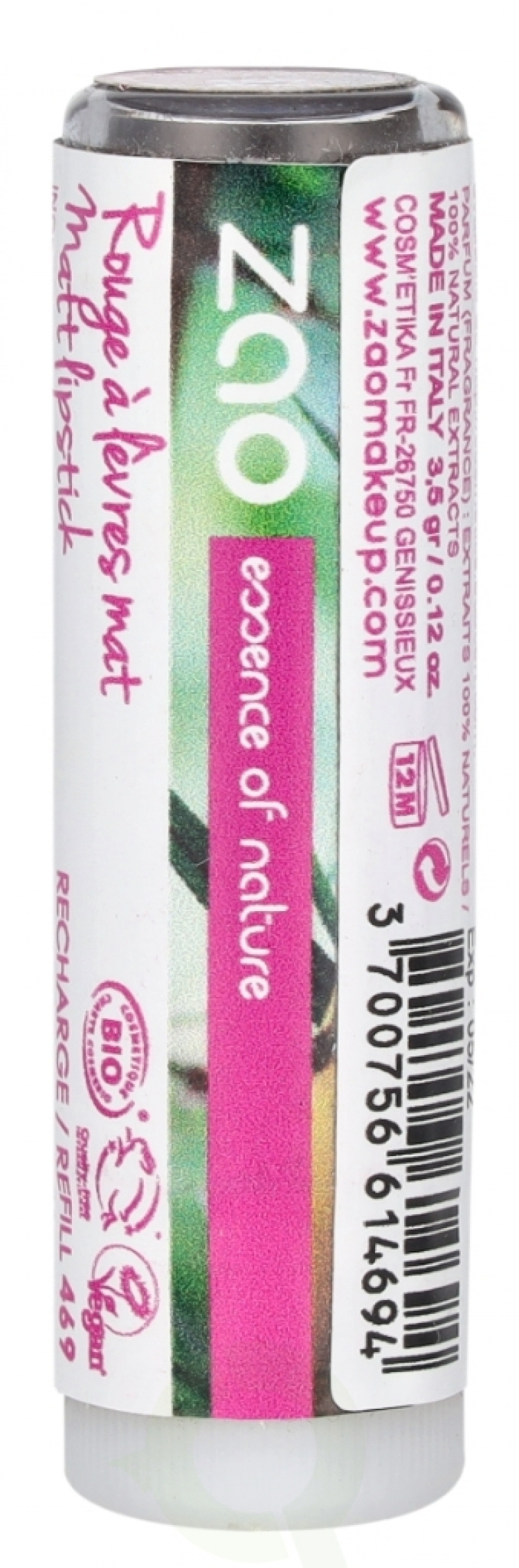 Zao Matte Lipstick - Refill 3.5 g #469 Rose Nude