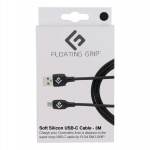 FLOATING GRIP 3M Silicone USB-C Cable (Black)