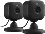 Blink Mini 2 Smart Indoor Security Camera 2pcs set Black