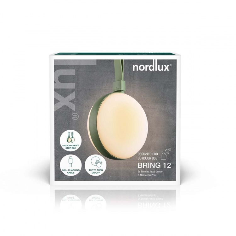 Nordlux Bring To-Go 12 Battery light White/Green