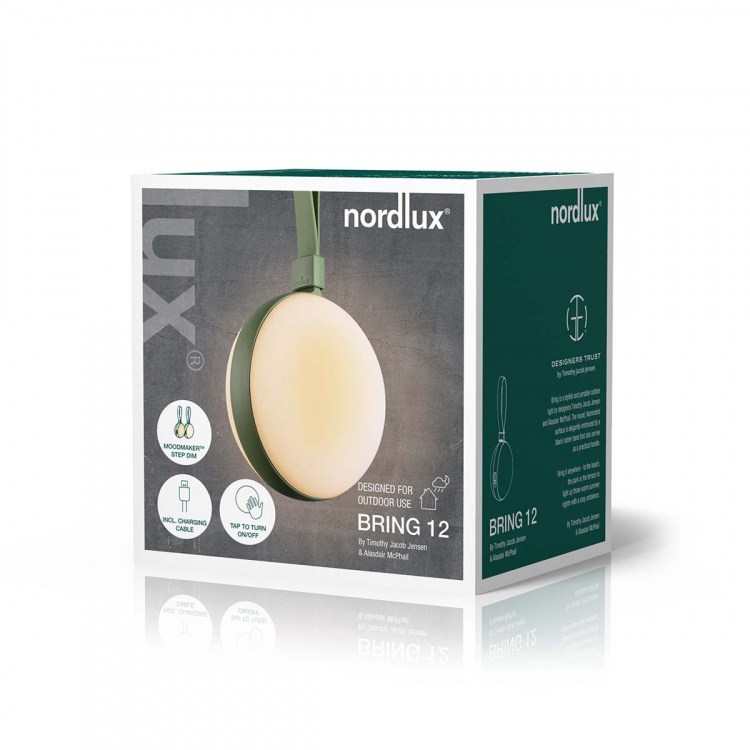 Nordlux Bring To-Go 12 Battery light White/Green