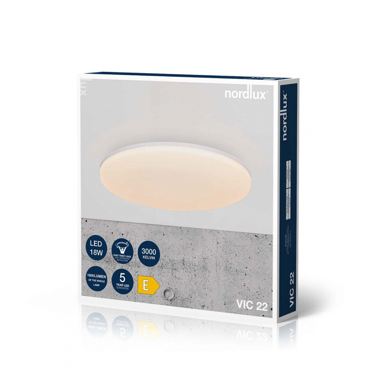 Nordlux Vic 22 1600lm 3000K Ceiling light White