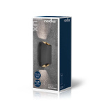 Nordlux Nico Square 22 Wall light Black