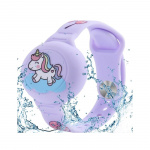 OFKOZ Bracelet Apple Airtag Kids Waterproof Unicorn Purple