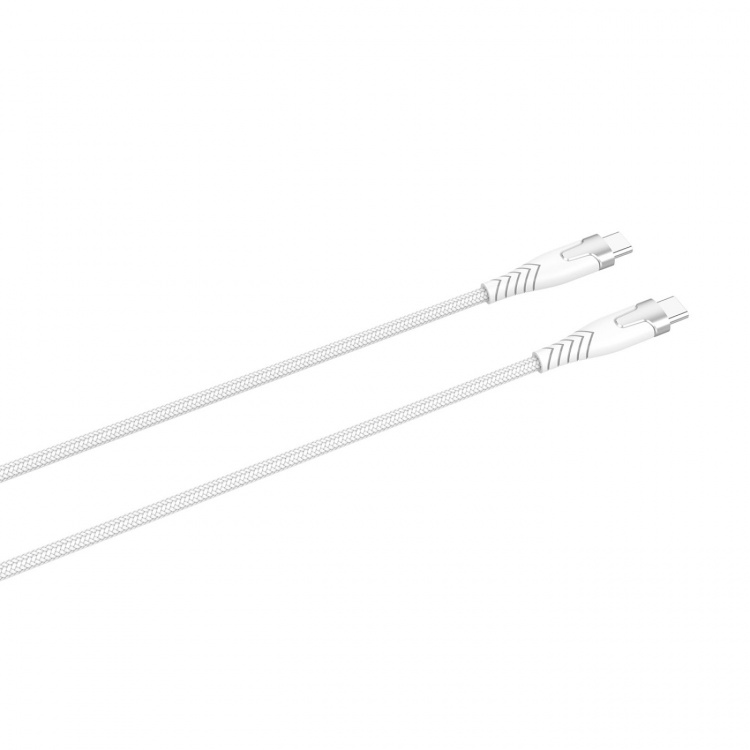 Gear Kevlar Cable Pro Usb-C 2.0 With Metalhousing White 1.5m