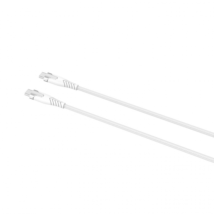 Gear Kevlar Cable Pro Usb-C 2.0 With Metalhousing White 1.5m