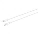 Gear Kevlar Cable Pro Usb-C 2.0 With Metalhousing White 1.5m