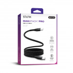 STATIK Magnetic Cable Magstack Pro USB-C To USB-C Black 1m STATIK Magnetic Cable Magstack Pro USB-C To USB-C Black 1m
