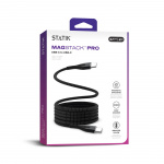 STATIK Magnetic Cable Magstack Pro USB-C To USB-C Black 2m