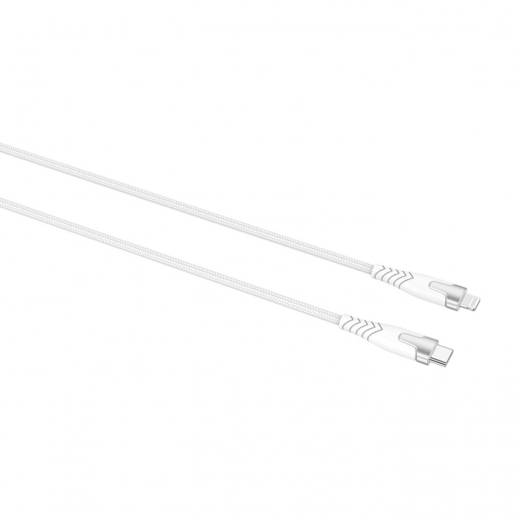 Gear Kevlar Cable Pro Usb-C To Lightning Metalhousing White 1.5m Gear Kevlar Cable Pro Usb-C To Lightning Metalhousing White 1.5m