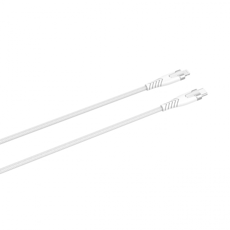 Gear Kevlar Cable Pro Usb-C To Lightning Metalhousing White 1.5m Gear Kevlar Cable Pro Usb-C To Lightning Metalhousing White 1.5m