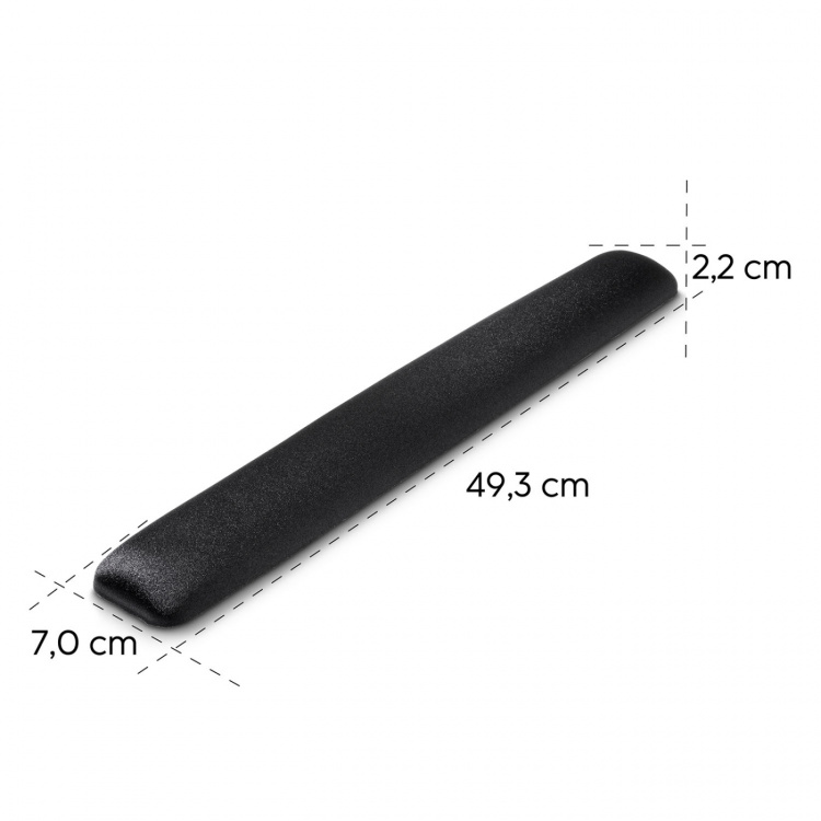 Hama Keyboard Wrist Rest Ergo Black Hama Keyboard Wrist Rest Ergo Black