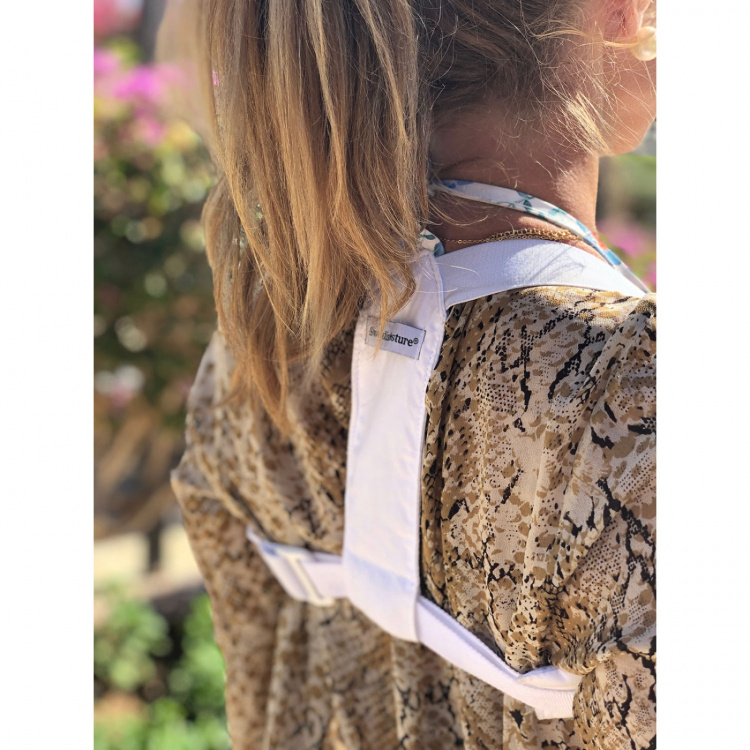 SWEDISH POSTURE Flexi Posture Brace White S-M