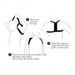 SWEDISH POSTURE Classic Posture Brace White L-XL