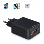 Hama Fast Charger 1x USB-A Qualcomm 19.5w Black Hama Fast Charger 1x USB-A Qualcomm 19.5w Black