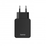 Hama Fast Charger 1x USB-A Qualcomm 19.5w Black Hama Fast Charger 1x USB-A Qualcomm 19.5w Black