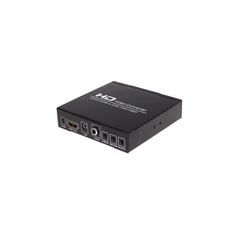 North SCART+HDMI to HDMI HD Converter and Switch Black