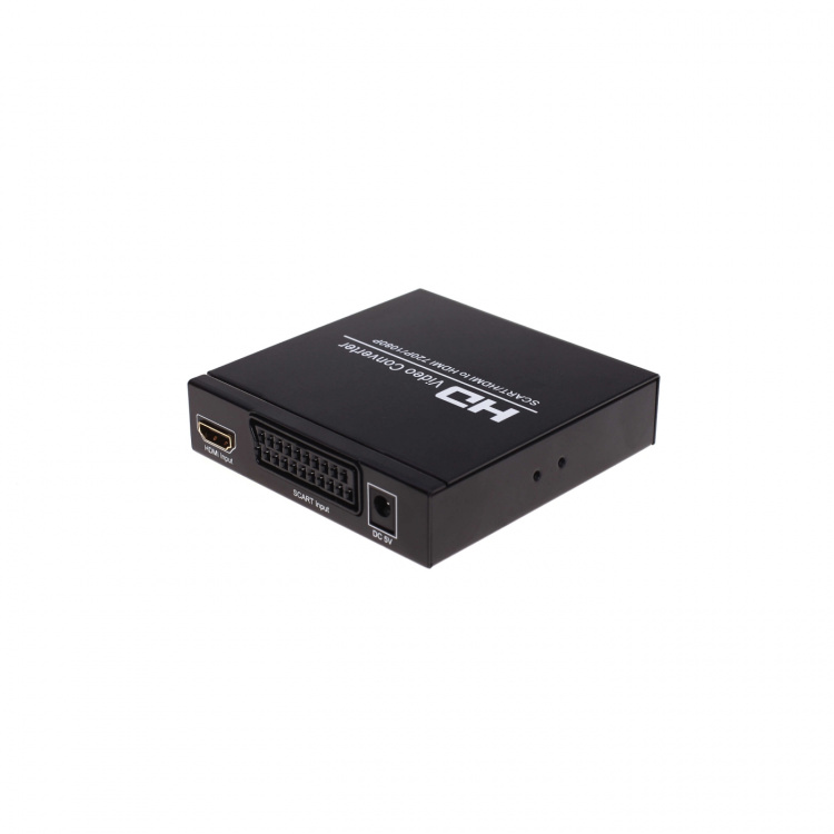 North SCART+HDMI to HDMI HD Converter and Switch Black