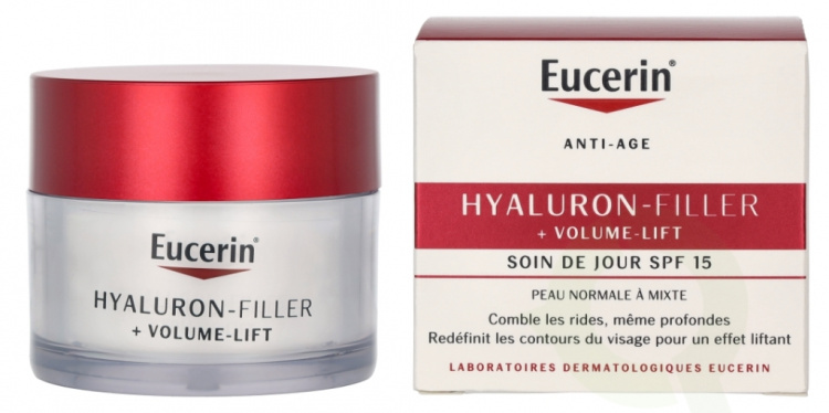 Eucerin Hyaluron-Filler + Volume-Lift Day Cream SPF15 50 ml Normal To Combination Skin