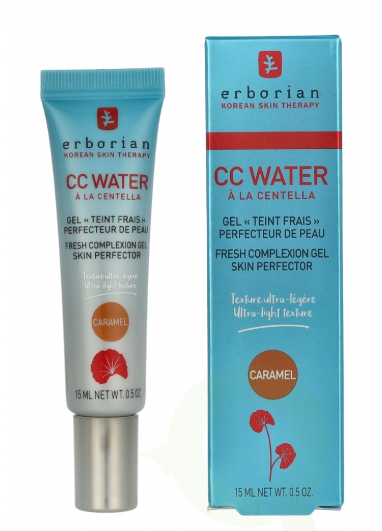 Erborian CC Water Centella Fresh Complex. Gel Skin Perfector 15 ml Caramel