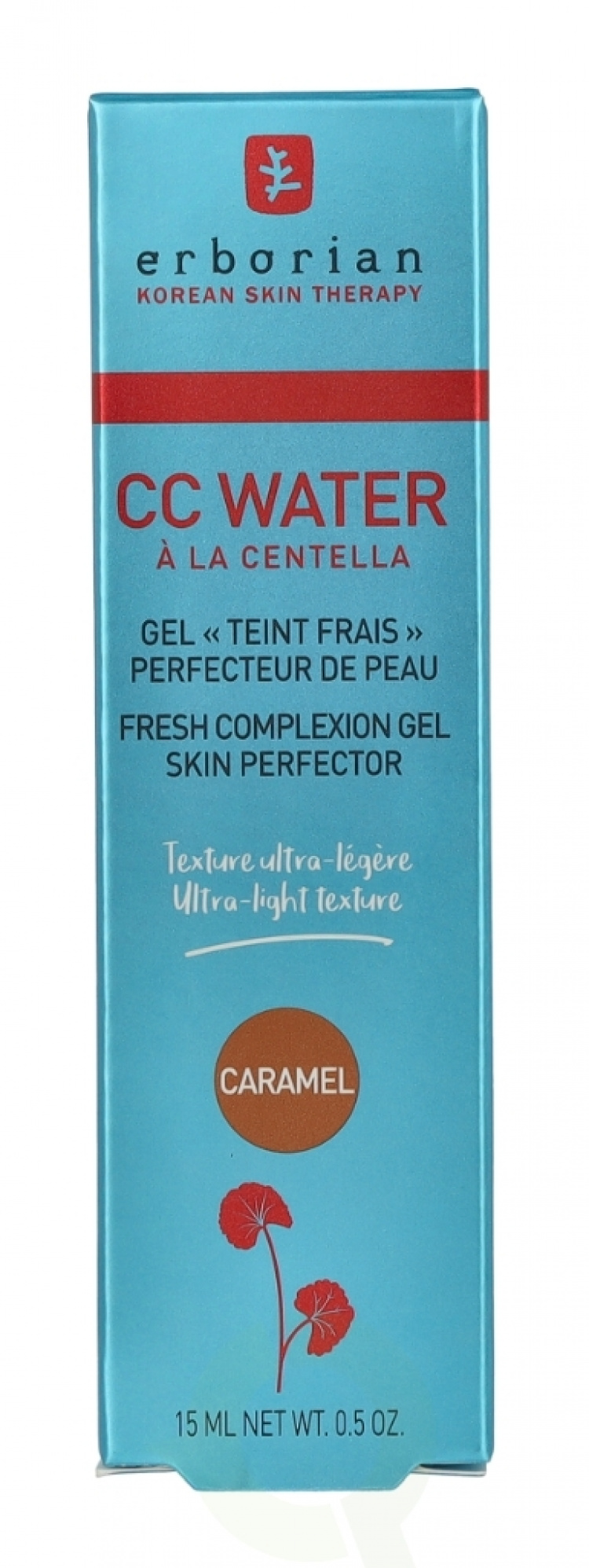 Erborian CC Water Centella Fresh Complex. Gel Skin Perfector 15 ml Caramel