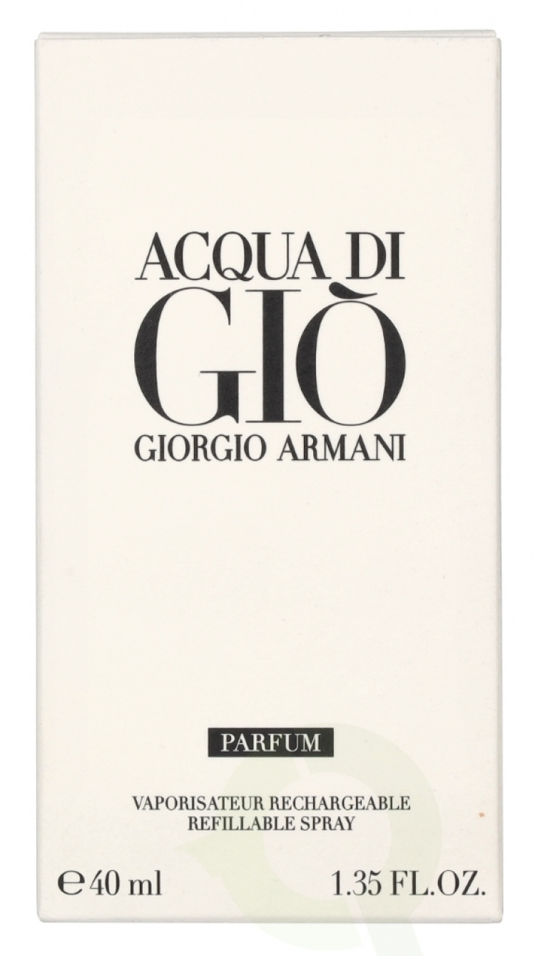 Armani Acqua Di Gio Pour Homme Parfum Spray Refillable 40 ml