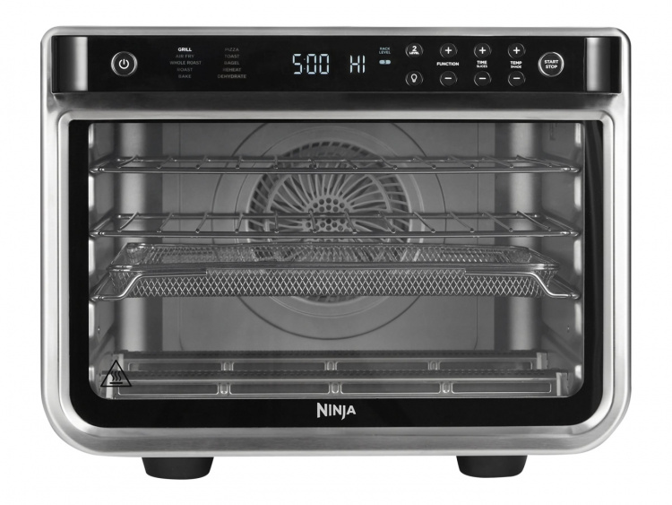 Ninja Foodi DT200EU Electric oven with grill/convection grill Silver/black