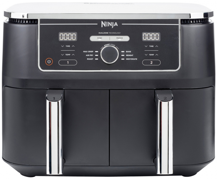 Ninja Foodi MAX Dual Zone AF400EU Airfryer 2.47kW Black Ninja Foodi MAX Dual Zone AF400EU Airfryer 2.47kW Black