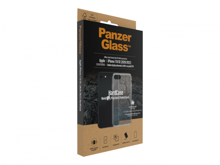 PanzerGlass HardCase Clear Edition Shell Apple iPhone SE (2. generation), SE (3rd generation), Transparent PanzerGlass HardCase Clear Edition Shell Apple iPhone SE (2. generation), SE (3rd generation), Transparent