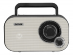 Denver TR-51WHITE Private radio Black white