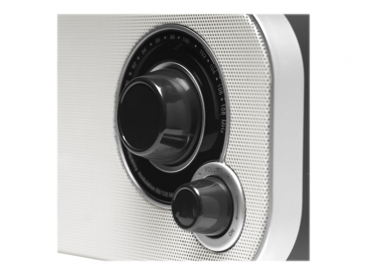 Denver TR-51WHITE Private radio Black white