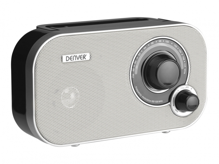 Denver TR-51WHITE Private radio Black white