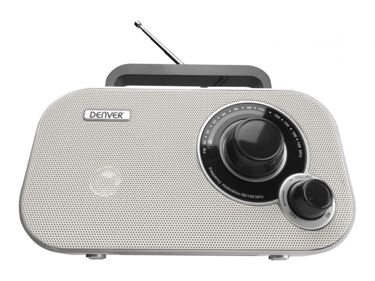 Denver TR-51WHITE Private radio Black white