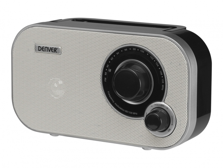 Denver TR-51WHITE Private radio Black white