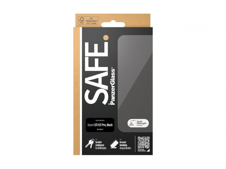 PanzerGlass SAFE. by PanzerGlass Screen Protector Xiaomi 13T, 13T Pro, Transparent PanzerGlass SAFE. by PanzerGlass Screen Protector Xiaomi 13T, 13T Pro, Transparent