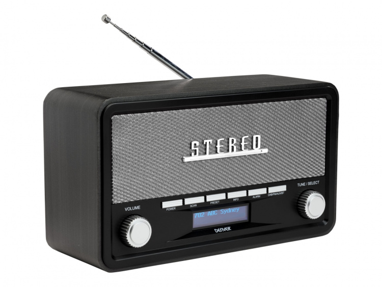 Denver DAB-18 DARK GREY DAB portable radio Black Denver DAB-18 DARK GREY DAB portable radio Black