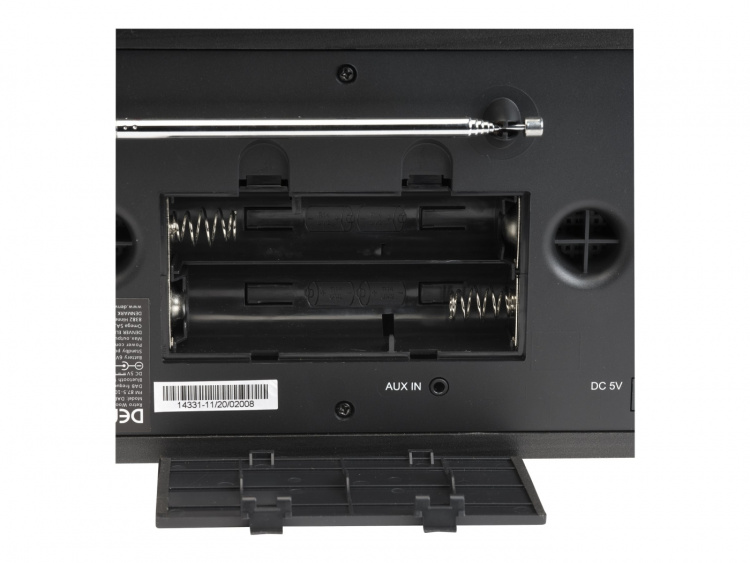 Denver DAB-18 DARK GREY DAB portable radio Black Denver DAB-18 DARK GREY DAB portable radio Black