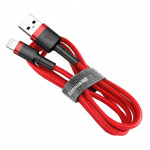 Baseus Cafule USB till Lightning 2m Red