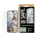 PanzerGlass SAFE. by PanzerGlass Apple iPhone 16 Plus, 15 Plus | Ultra-Wide Fit PanzerGlass SAFE. by PanzerGlass Apple iPhone 16 Plus, 15 Plus | Ultra-Wide Fit